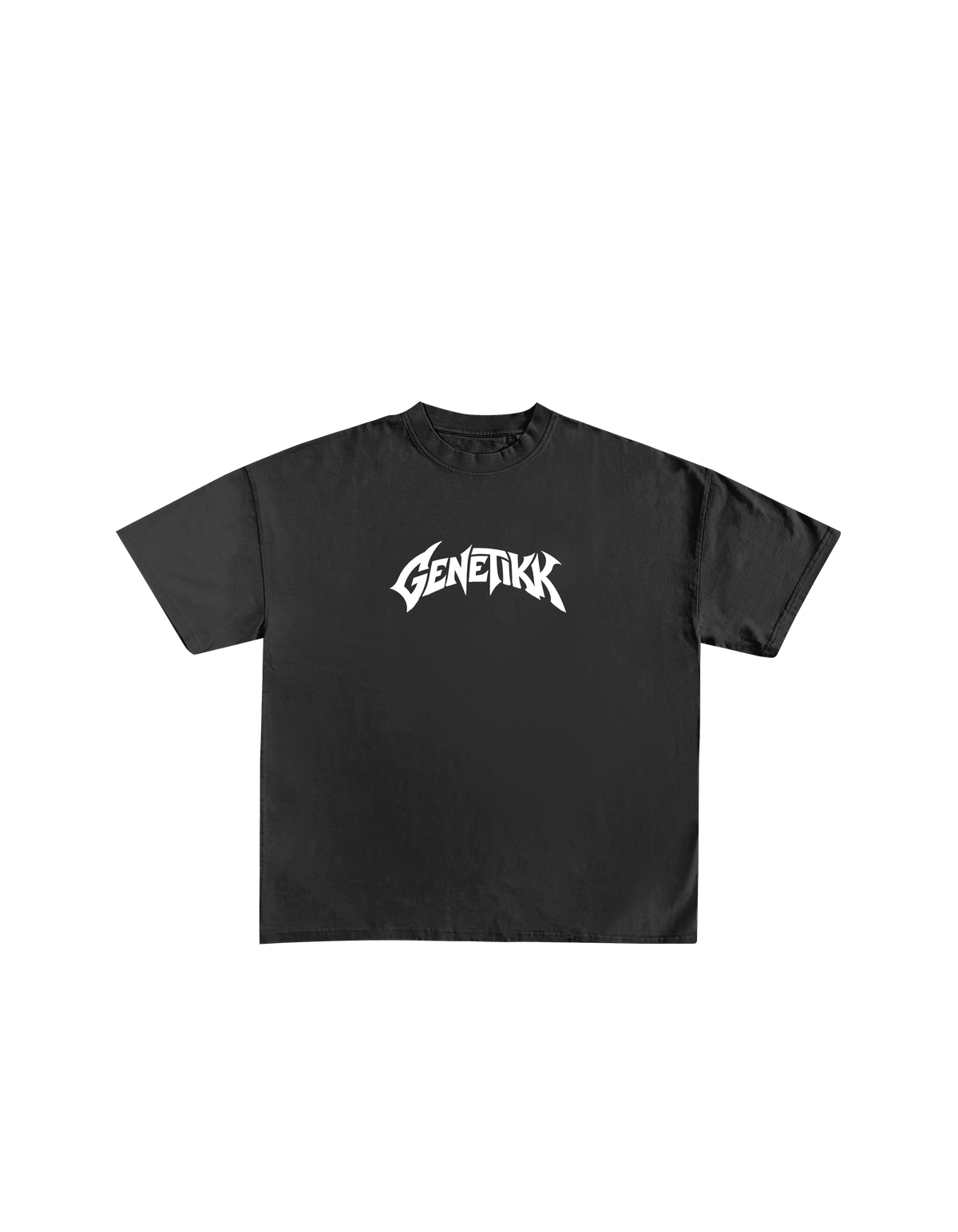 GENETIKK Logo T-Shirt mit Logo-Frontprint