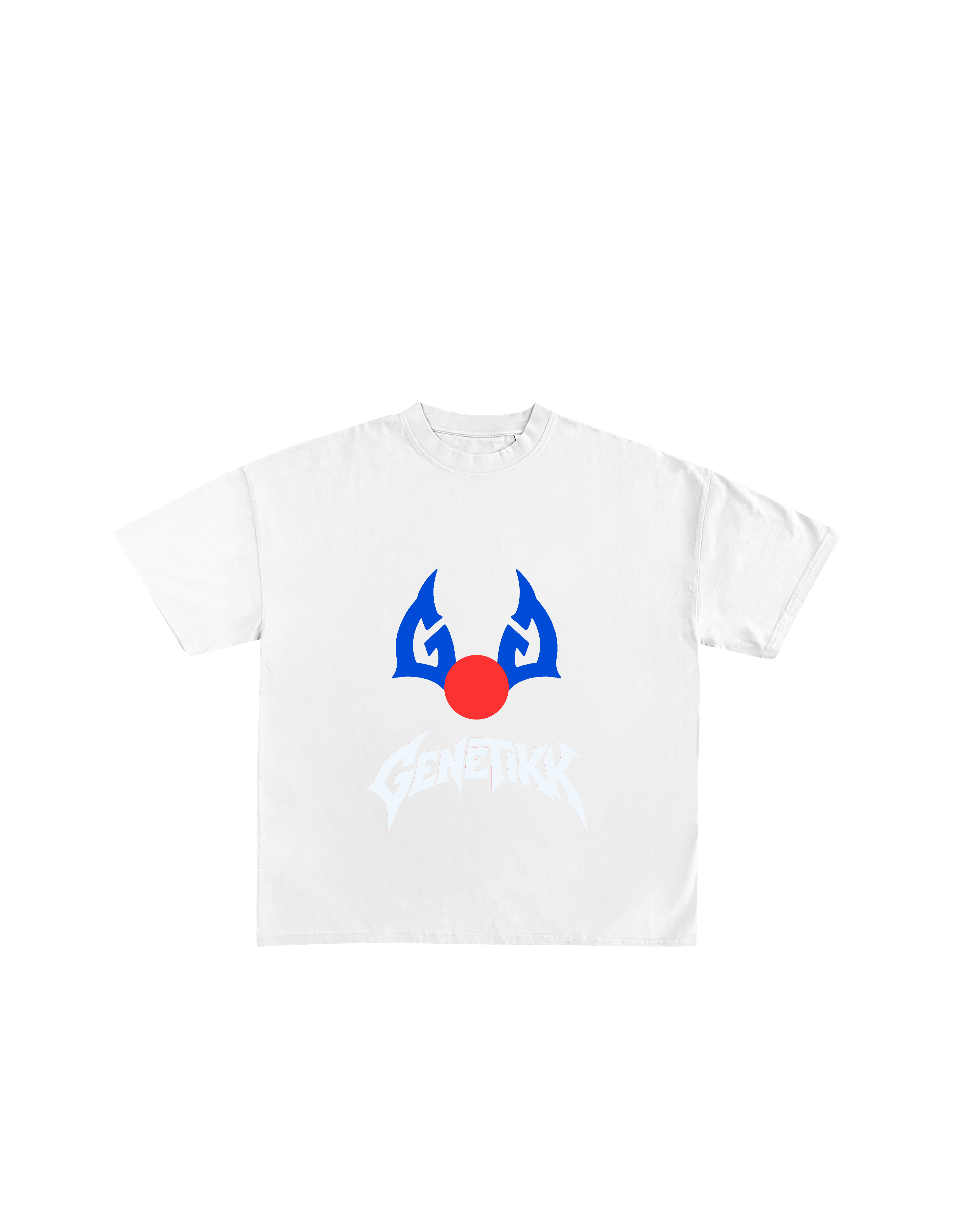 GENETIKK CLOWN T-SHIRT WHITE